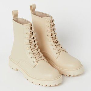H&M combat boots